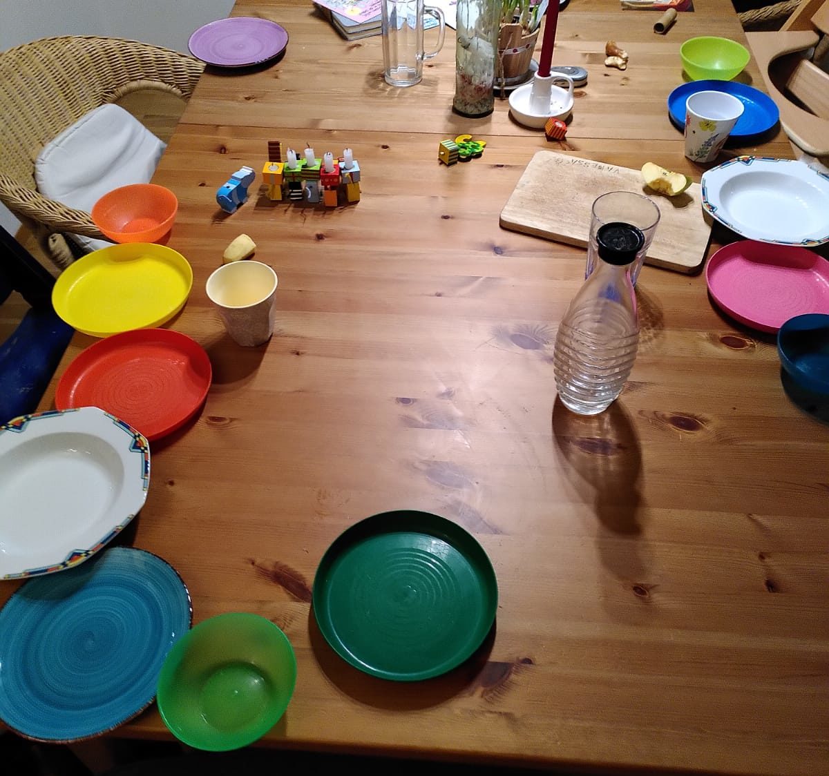 Gedeckter Tisch